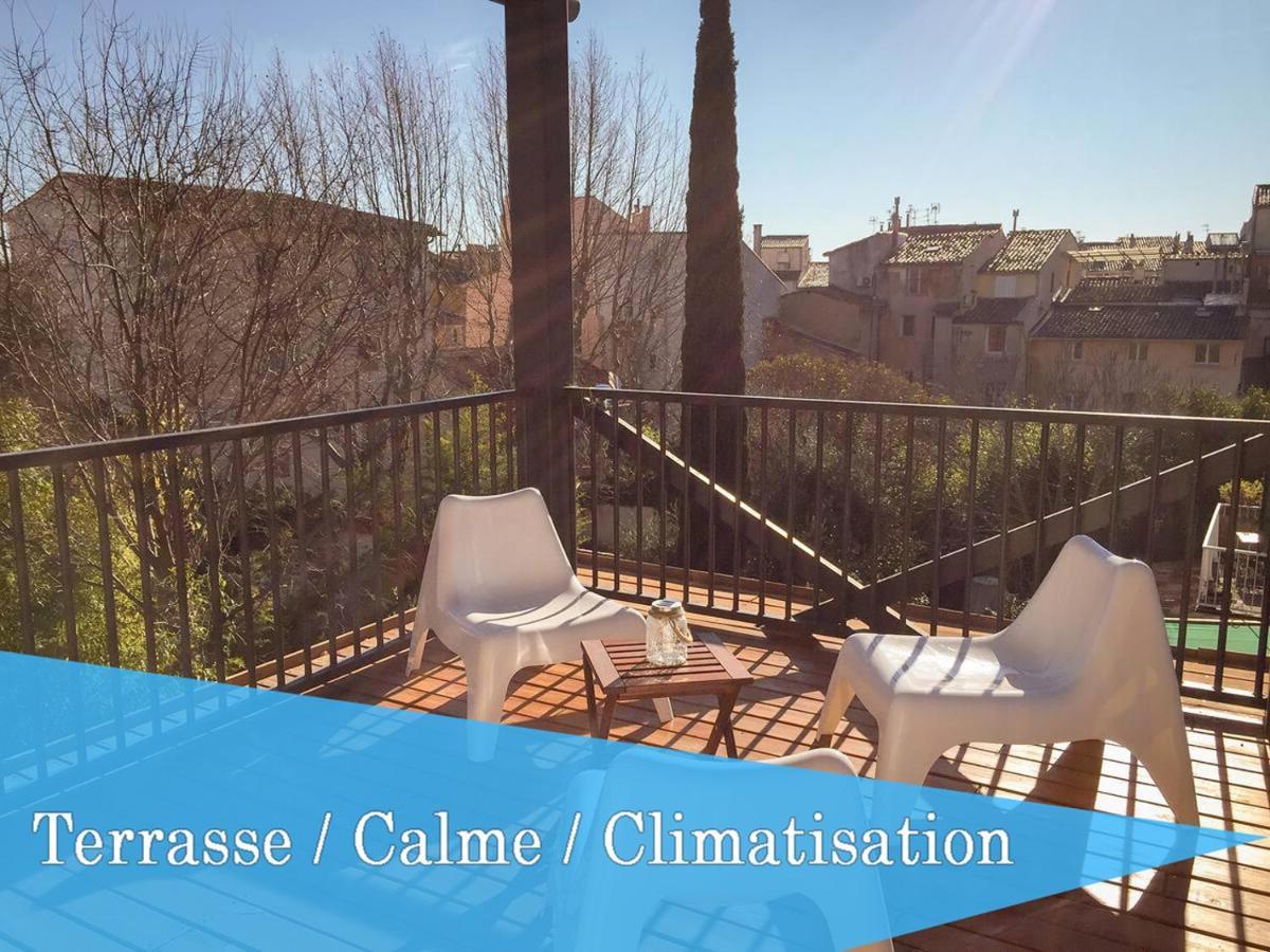Loft "Le Petit Sequoia" Apartment Aix-en-Provence Bagian luar foto